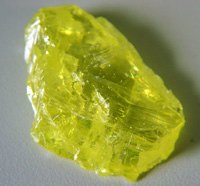 硫黄透明結晶